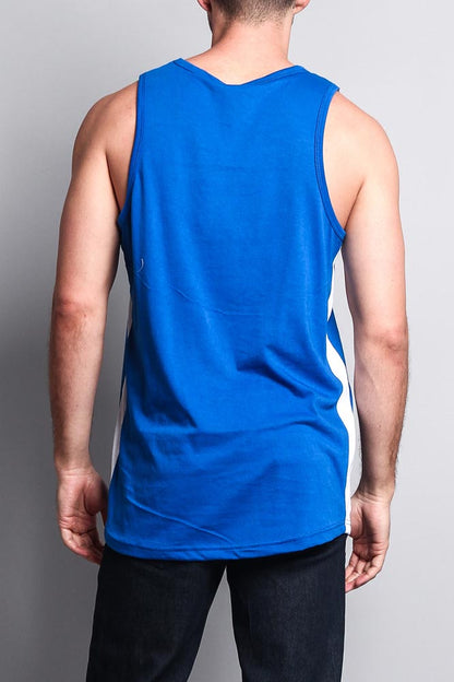 Men's Tank Top with Accent Band