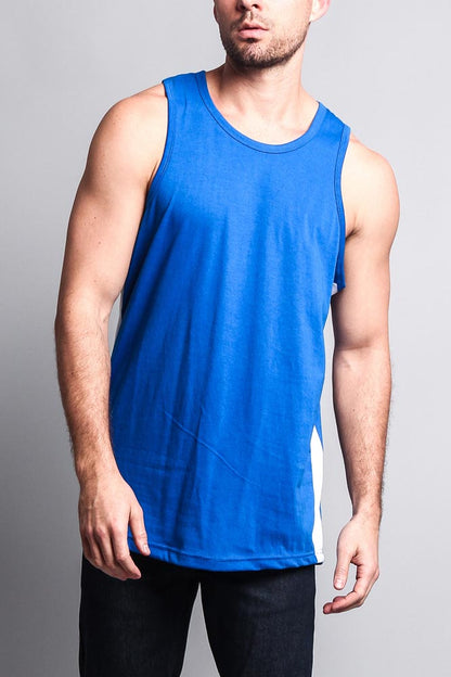 Men's Tank Top with Accent Band