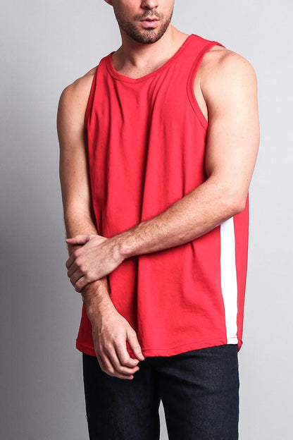 Men's Tank Top with Accent Band