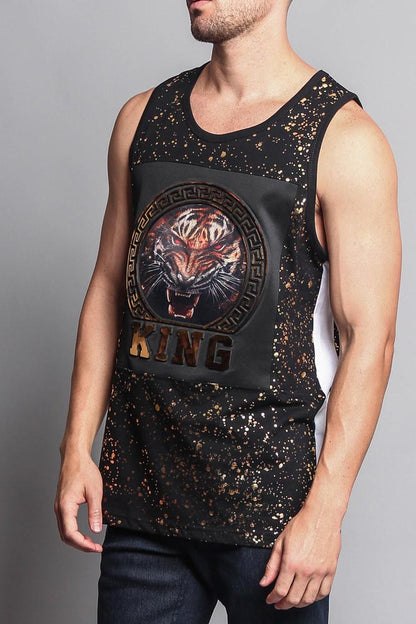 V Tiger King Tank Top