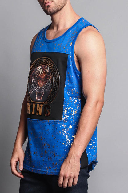 V Tiger King Tank Top