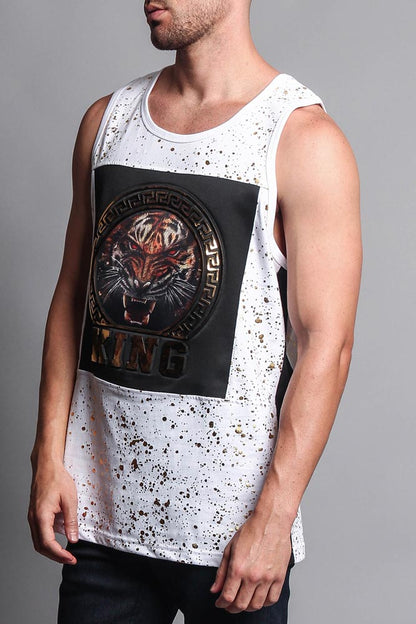 V Tiger King Tank Top