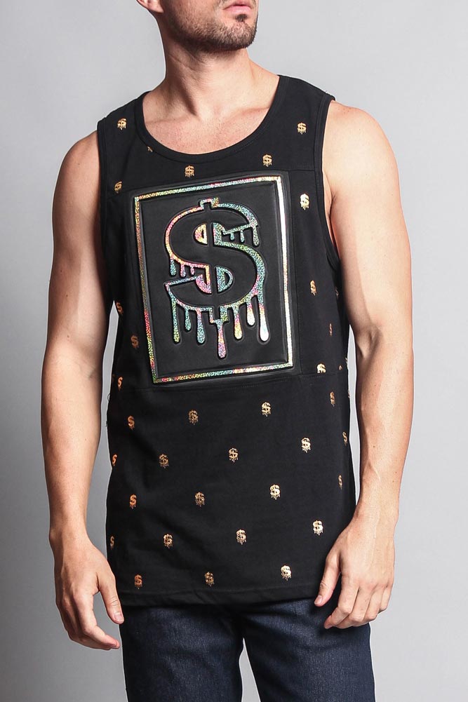 Chrome Money Tank Top