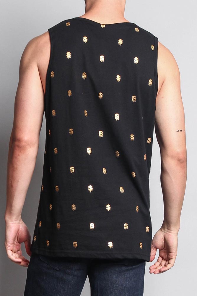 Chrome Money Tank Top