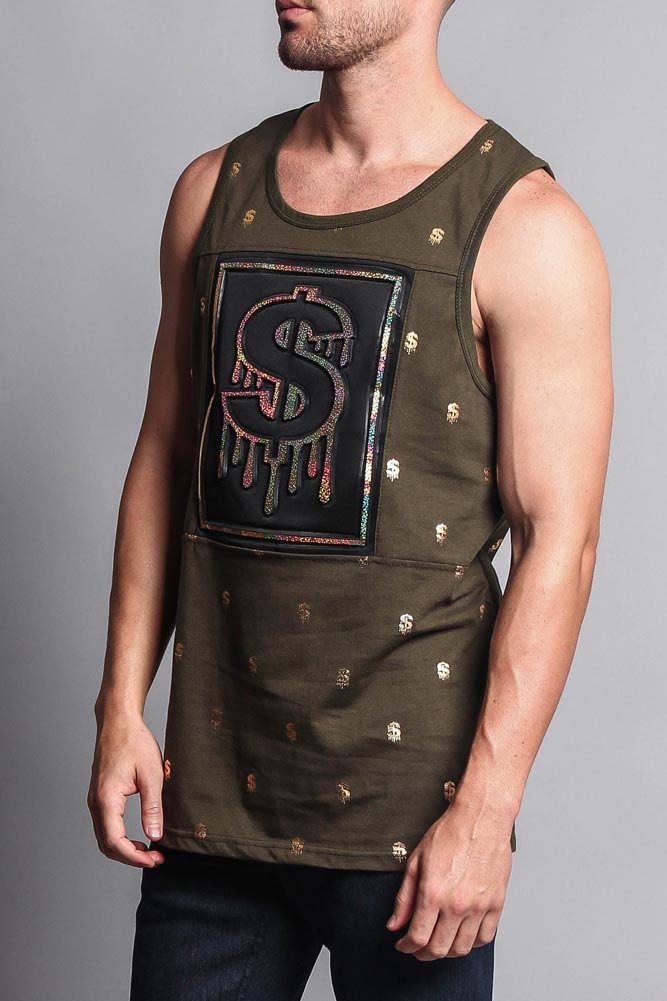 Chrome Money Tank Top