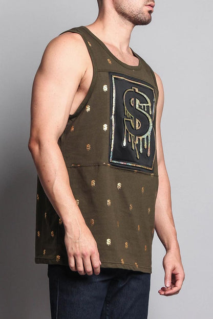 Chrome Money Tank Top