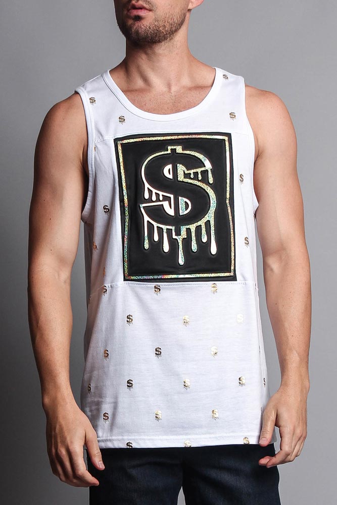 Chrome Money Tank Top