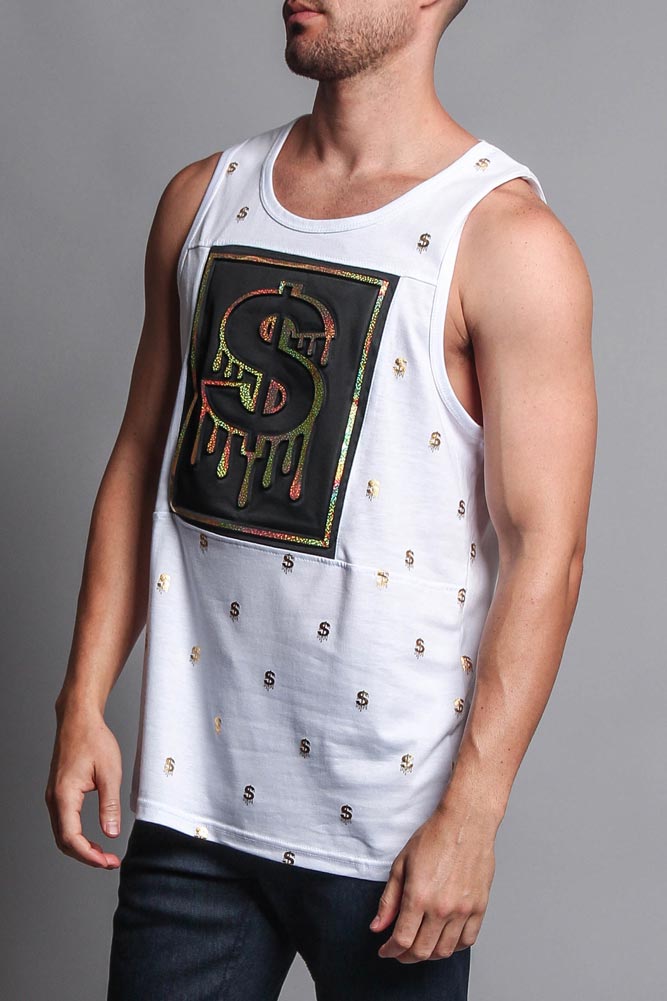 Chrome Money Tank Top