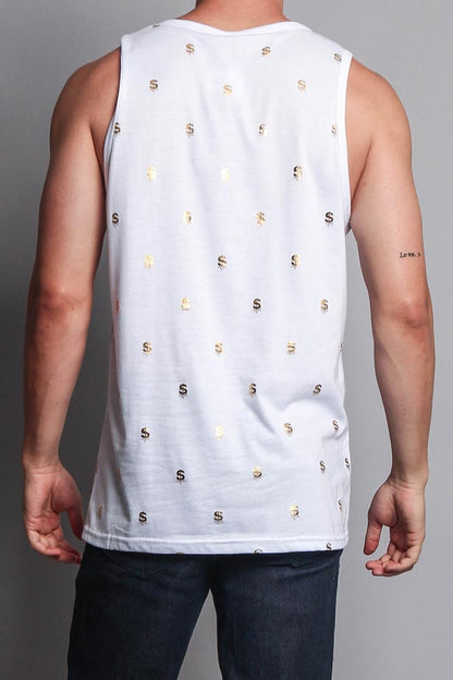 Chrome Money Tank Top