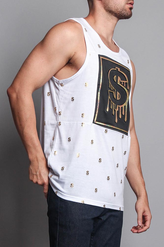 Chrome Money Tank Top