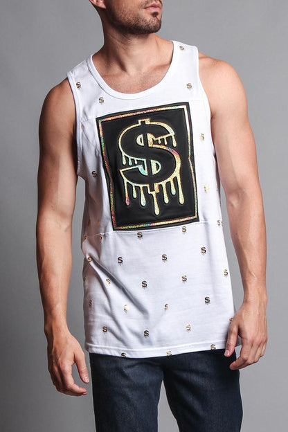 Chrome Money Tank Top