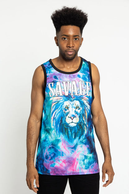 Tie Dye Savage Tank Top