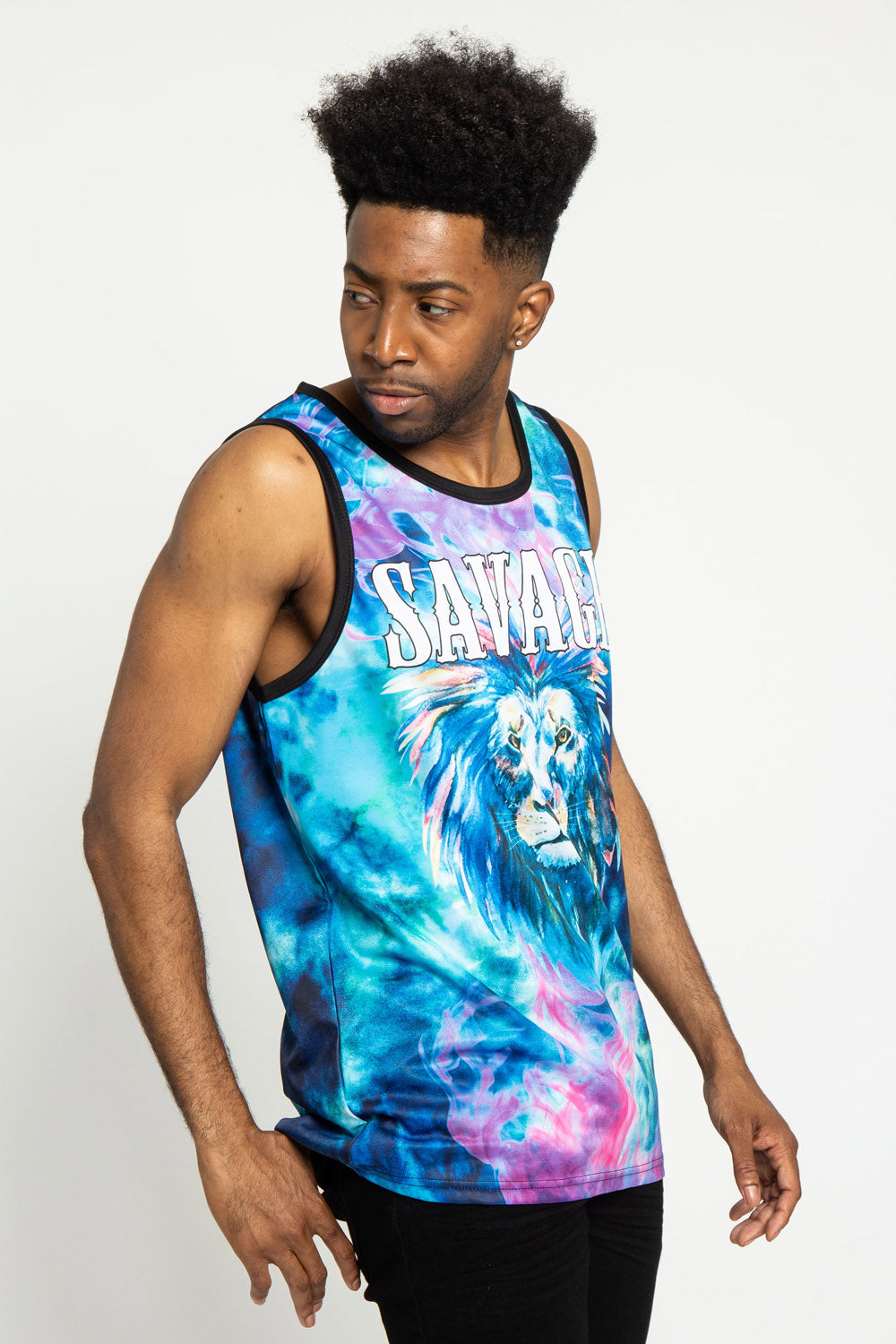 Tie Dye Savage Tank Top