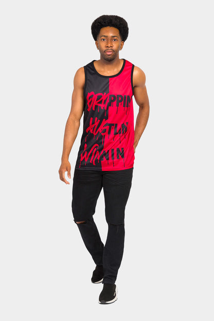 Drippin Hustlin Winnin Tank Top