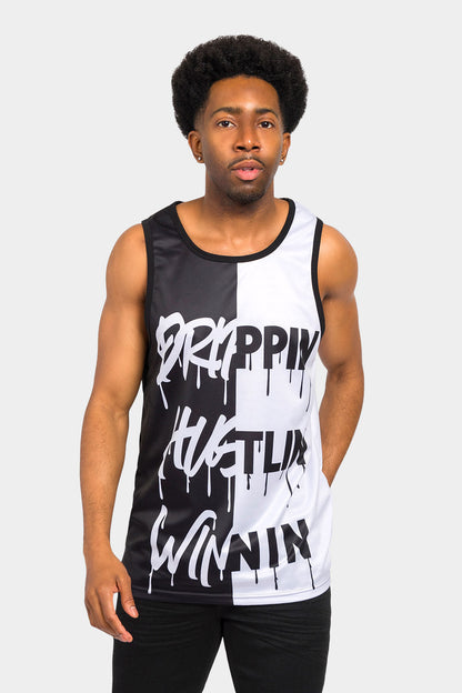 Drippin Hustlin Winnin Tank Top