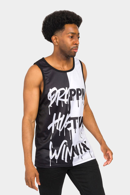 Drippin Hustlin Winnin Tank Top
