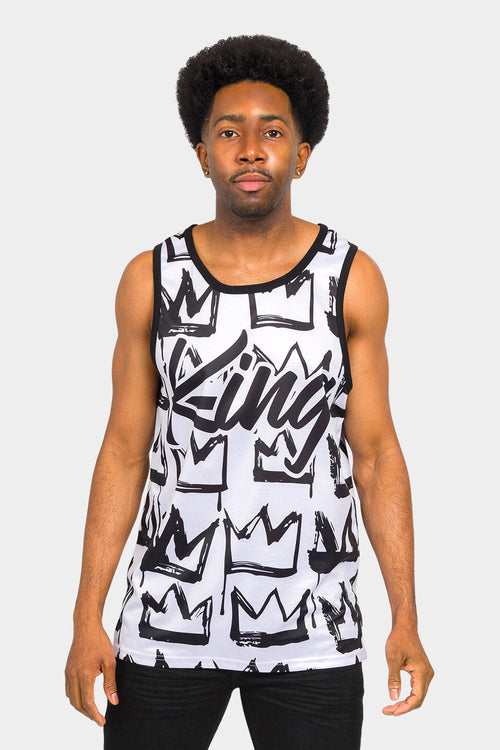 Crowned King Tank Top