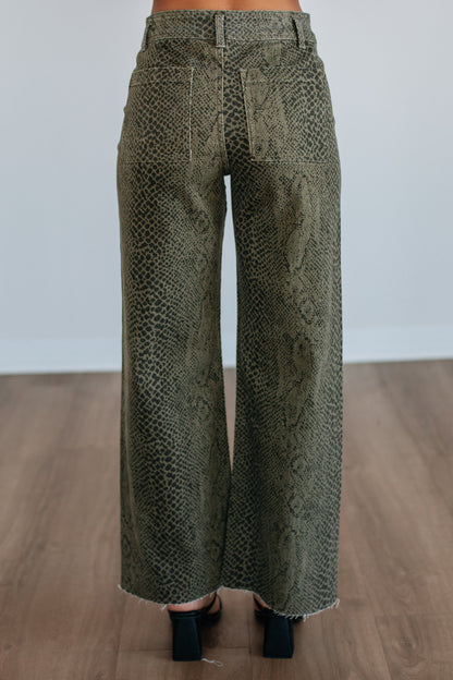 Taking Initiative Wide Leg Pants
