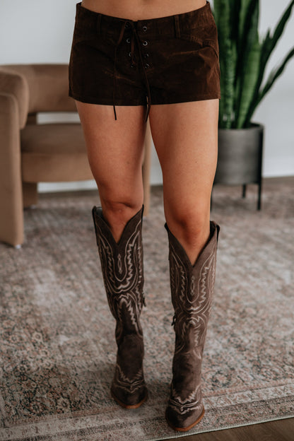 Talisha Suede Shorts