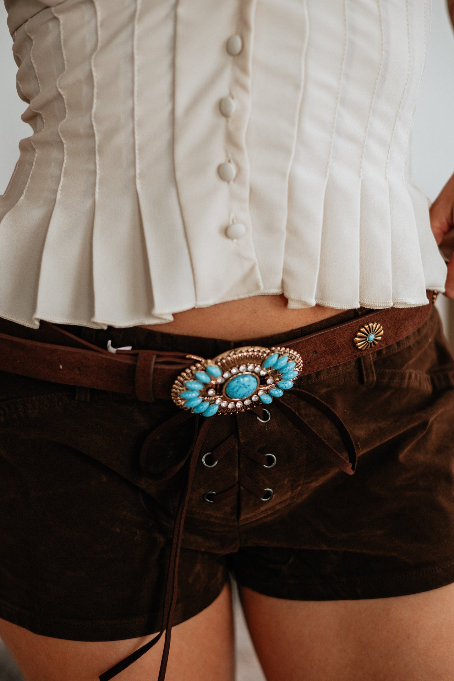 Talisha Suede Shorts