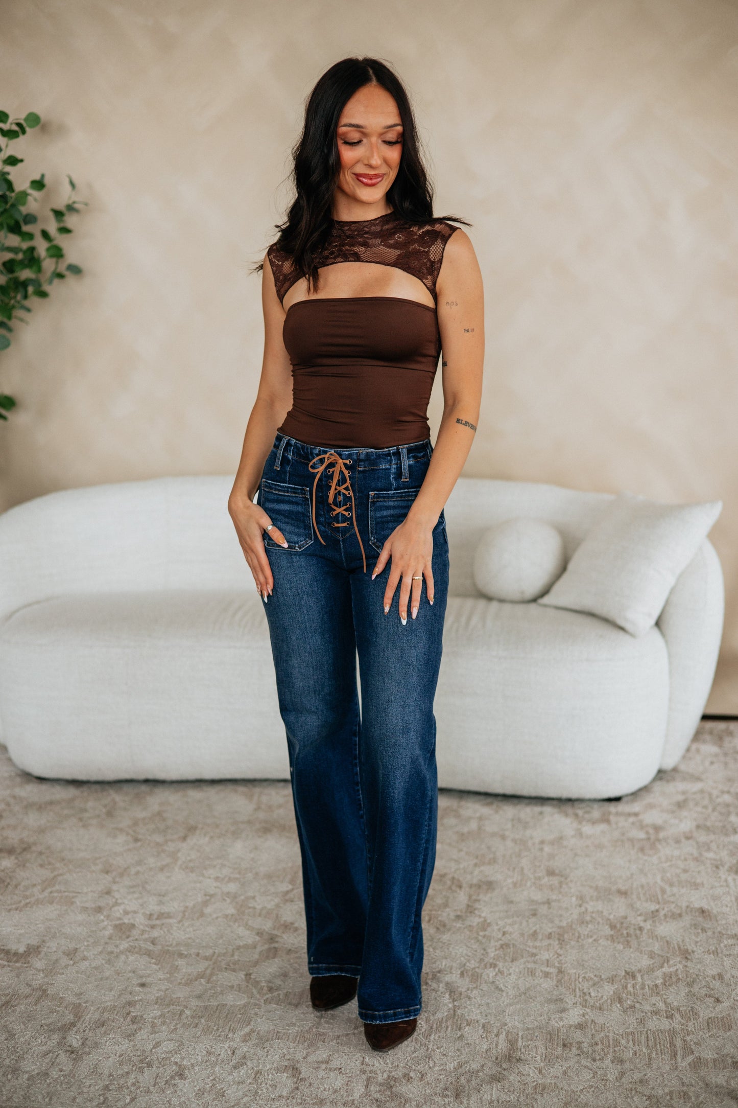 Tatia Lace Top