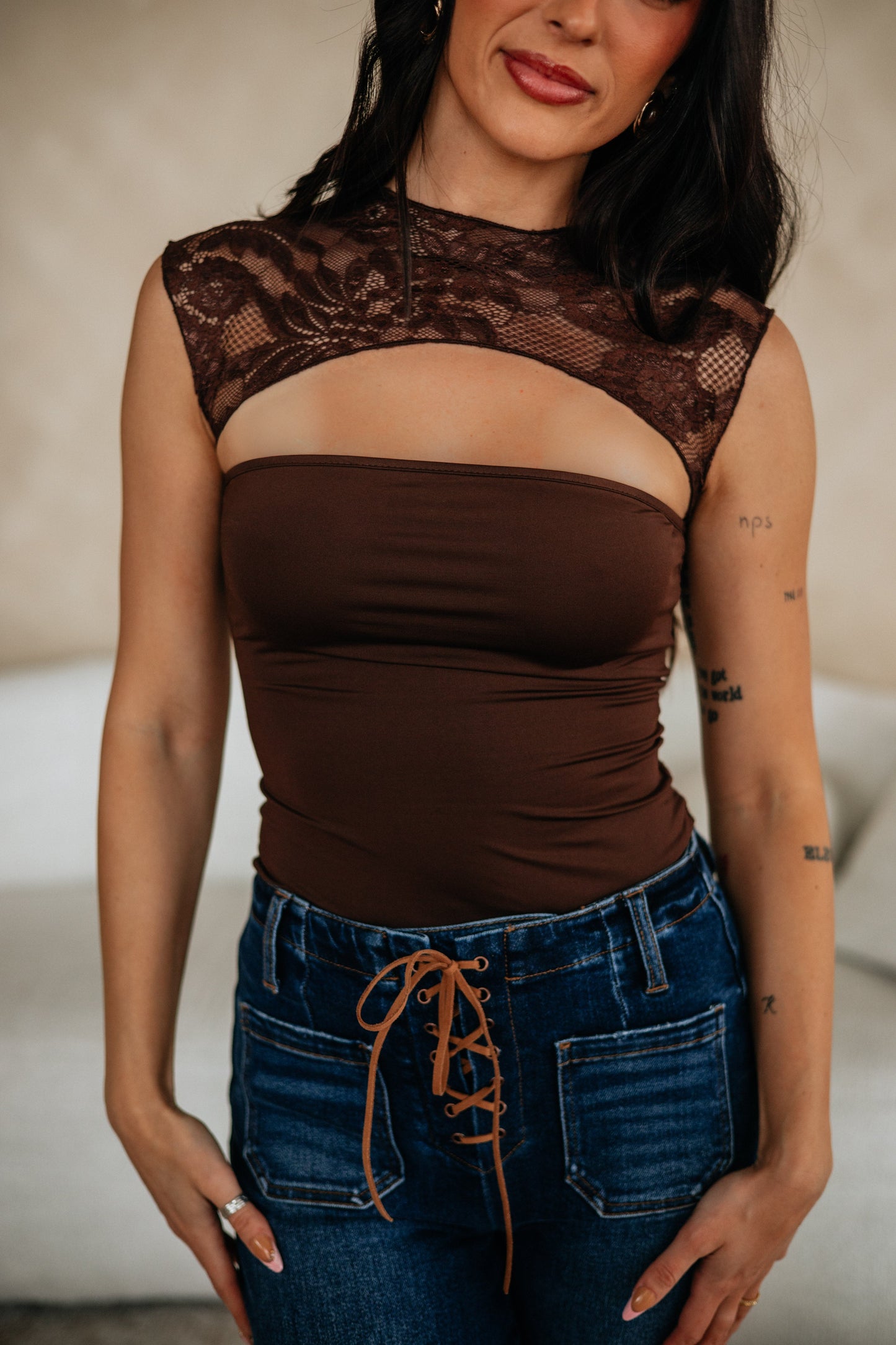Tatia Lace Top