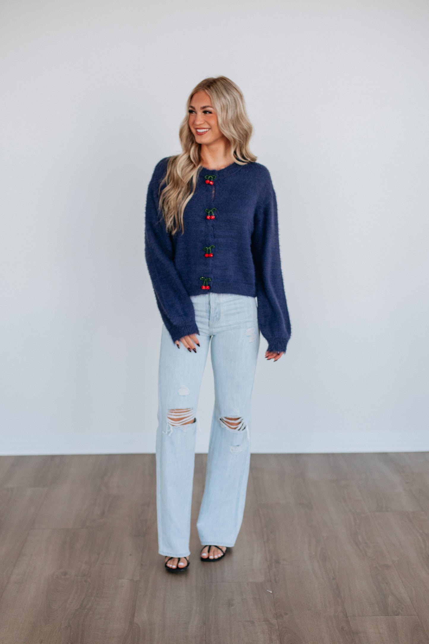 Sweet As Cherry Pie Cardigan
