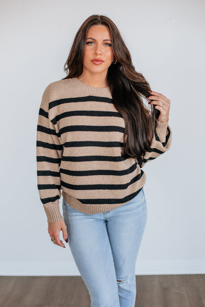 Saylor Striped Sweater
