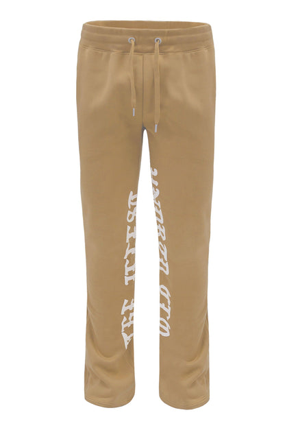 Men's Illest Graphic Print Stack Sweat Fleece Jogger Pants