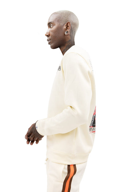 Men's Butterfly Effect Long Sleeve Graphic Crewneck Sweatshirt
