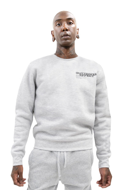 Men's Butterfly Effect Long Sleeve Graphic Crewneck Sweatshirt