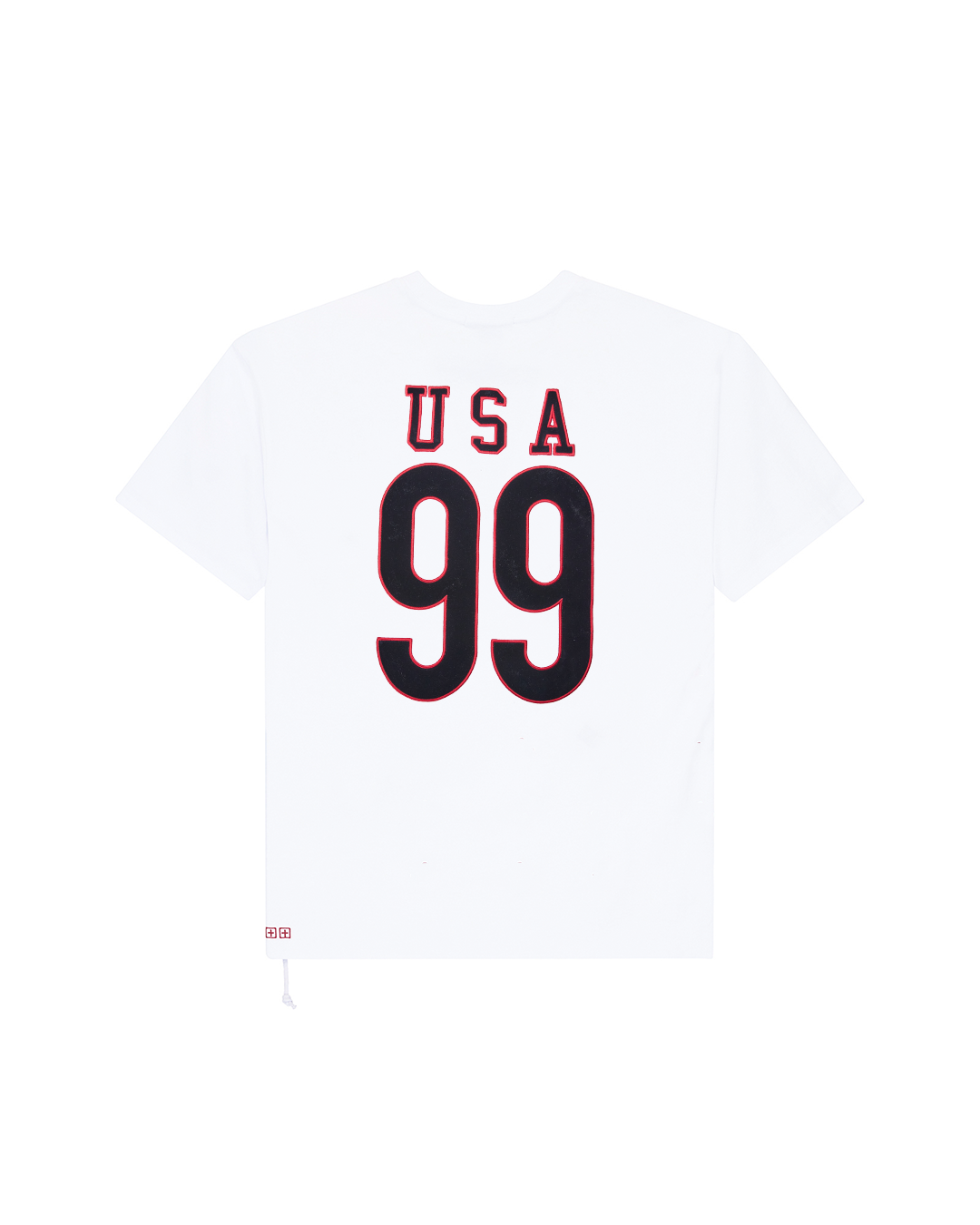 USA EKCESS SS TEE TRU WHITE