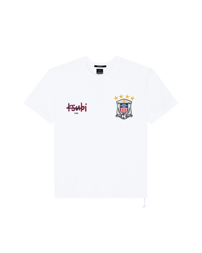 USA EKCESS SS TEE TRU WHITE