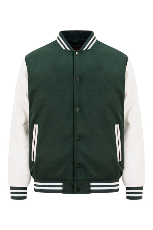 Men's Essential Letterman Varsity Jacket (New colorway)