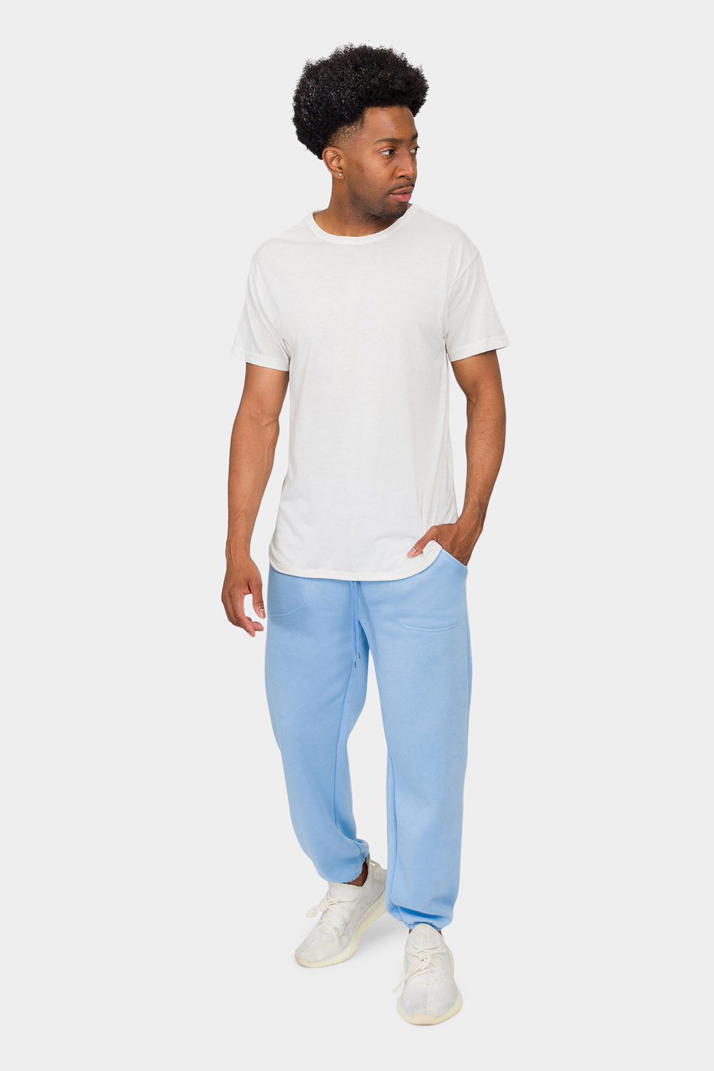 Essential Solid Medium Weight Fleece Sweatpants