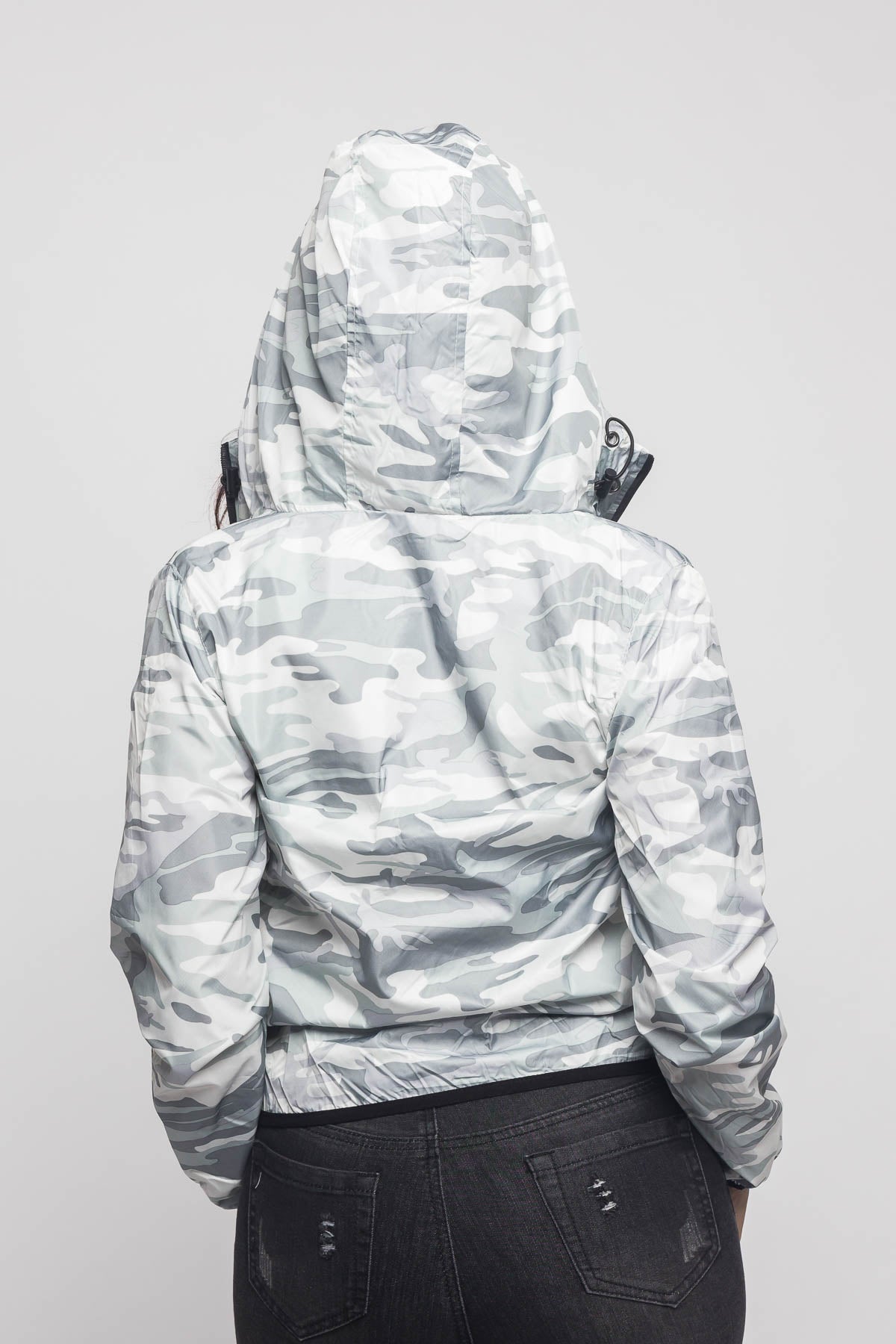 Camo Windbreaker Jacket