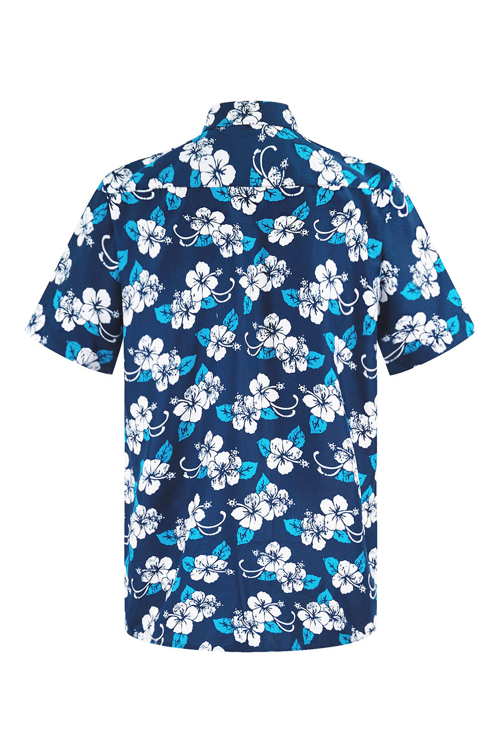 Men's Floral Print Button Down Short Sleeve Shirts