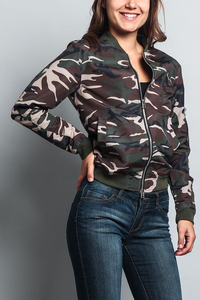Women's Lightweight Bomber Jacket