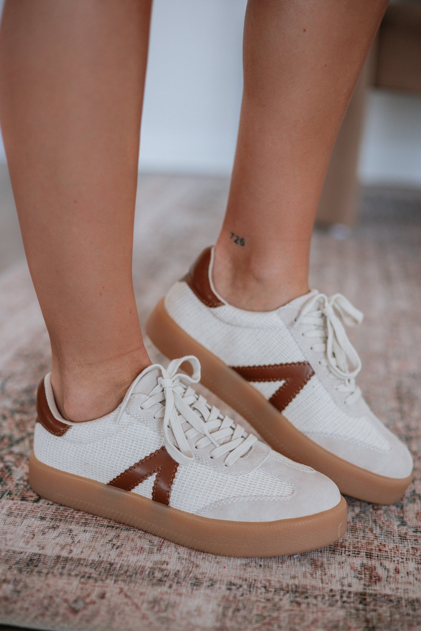 Watch Your Step Sneakers - Mocha Mix