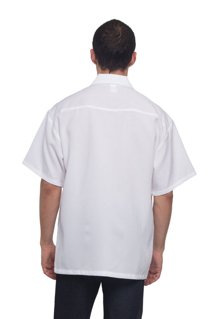 Western Casual Solid Short Sleeve Button Up Shirt