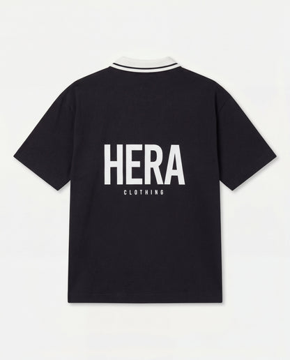 Mens Staple Oversized Polo T-Shirt