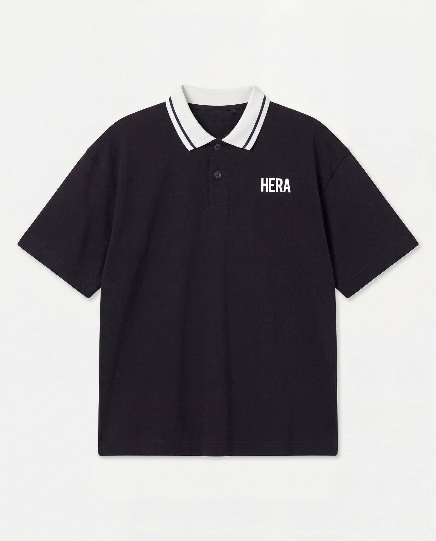 Mens Staple Oversized Polo T-Shirt