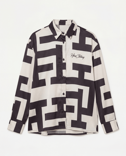 Womens Monogram Resort Shirt
