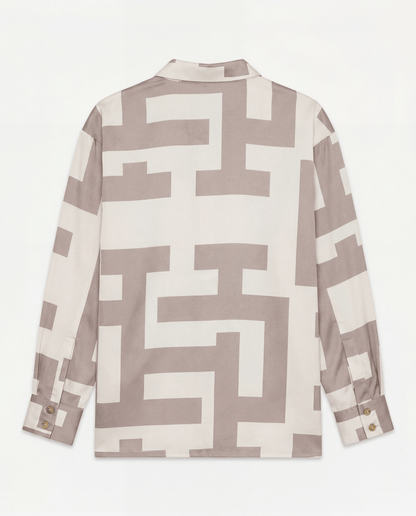 Womens Monogram Resort Shirt