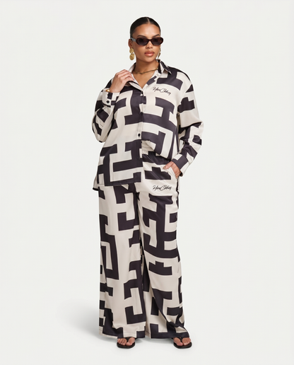 Womens Monogram Resort Shirt