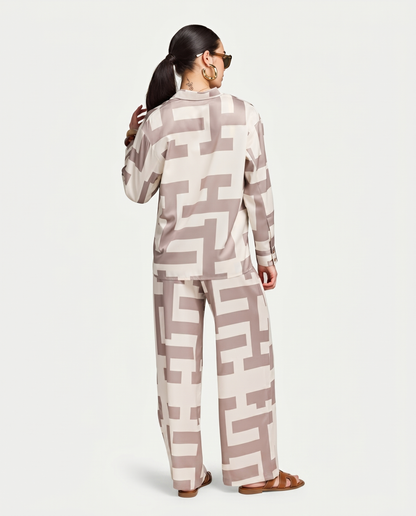 Womens Monogram Resort Shirt