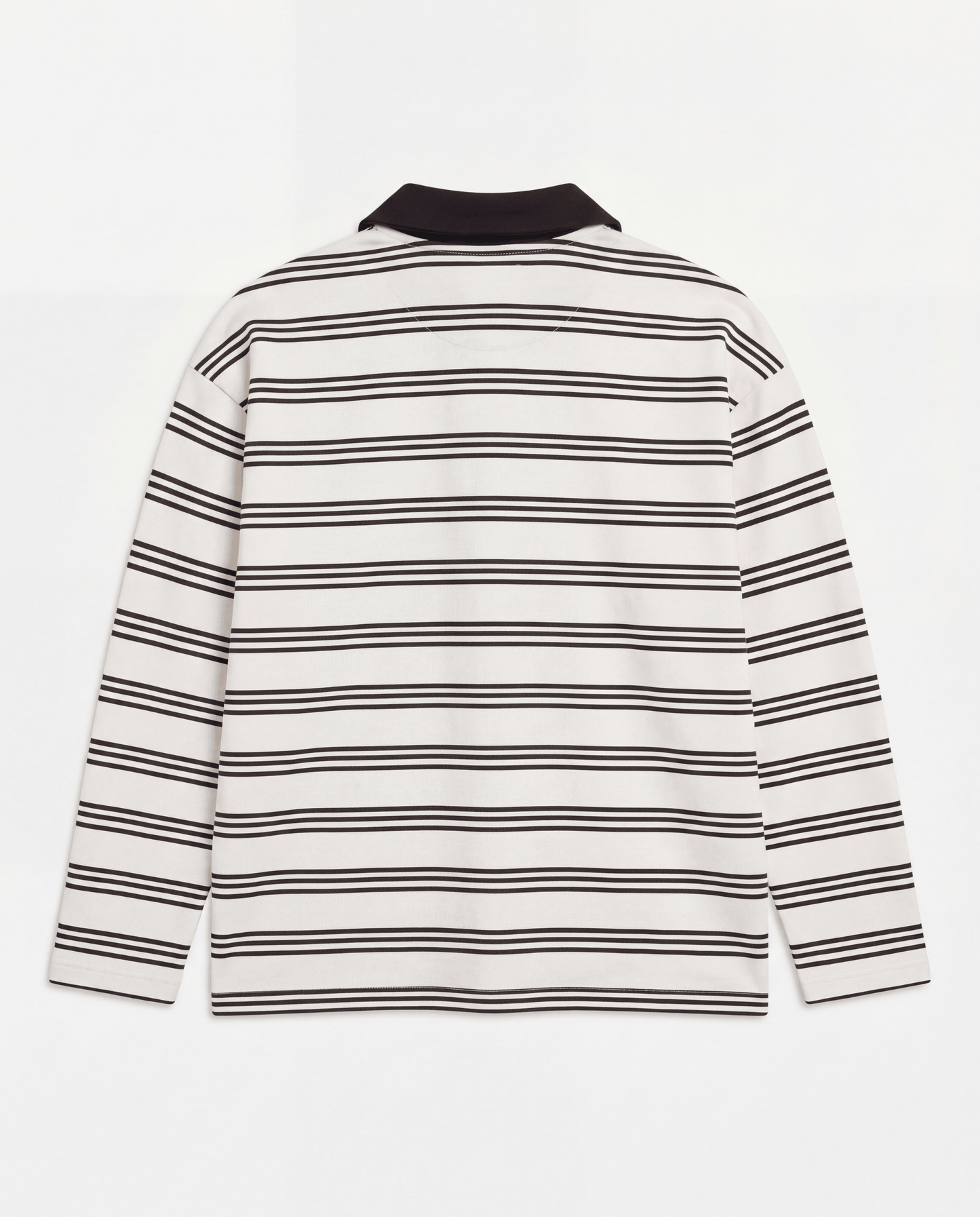 Womens Striped Rugby Polo Shirt