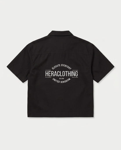 Mens Short Sleeve Cotton Shirt