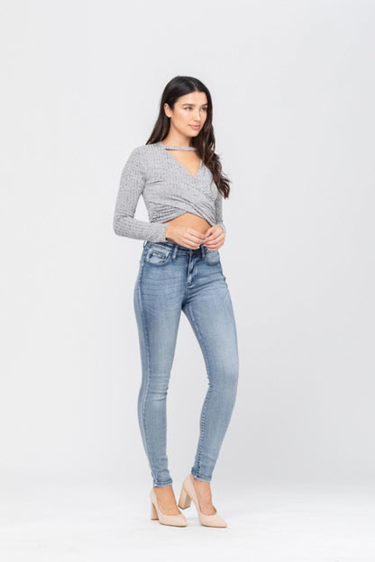 Judy Blue Heavy Hand Sand Skinny