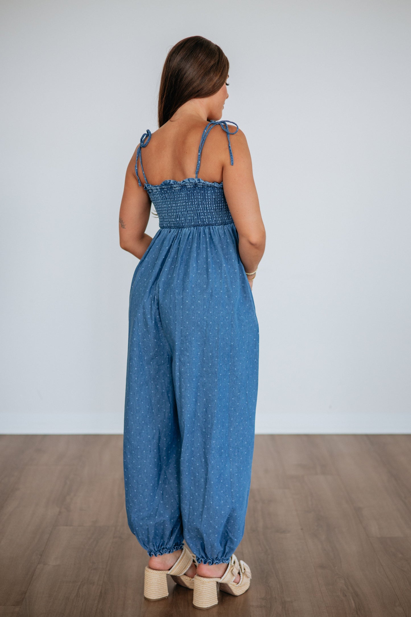 Tenley Denim Jumpsuit